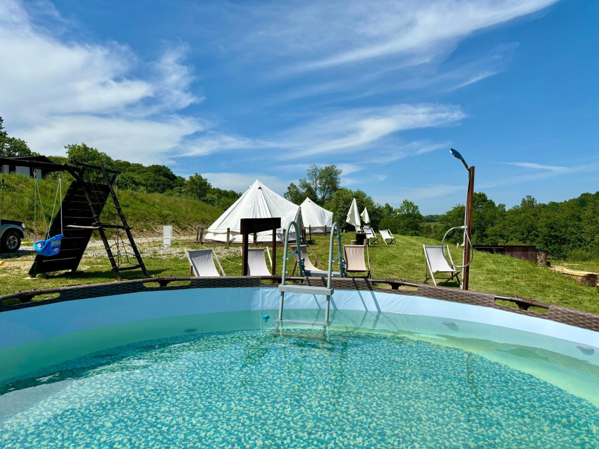 Glamping Bieszczady Z Jacuzzi I Basenem Hotel Solina  Bagian luar foto