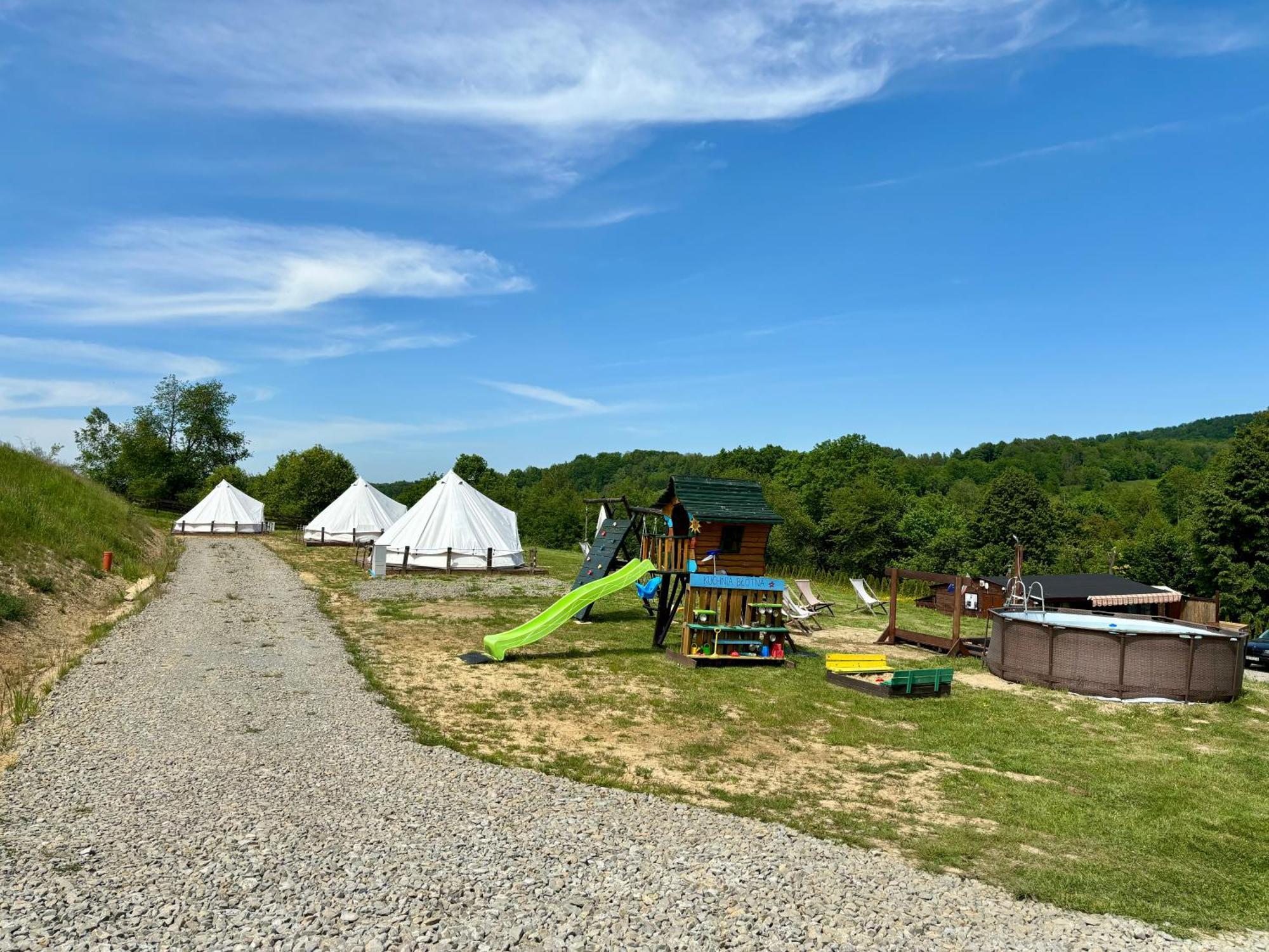 Glamping Bieszczady Z Jacuzzi I Basenem Hotel Solina  Bagian luar foto