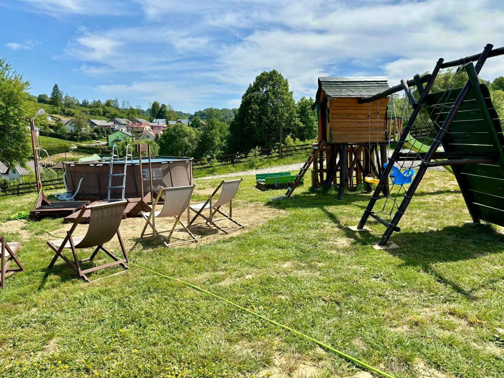 Glamping Bieszczady Z Jacuzzi I Basenem Hotel Solina  Bagian luar foto