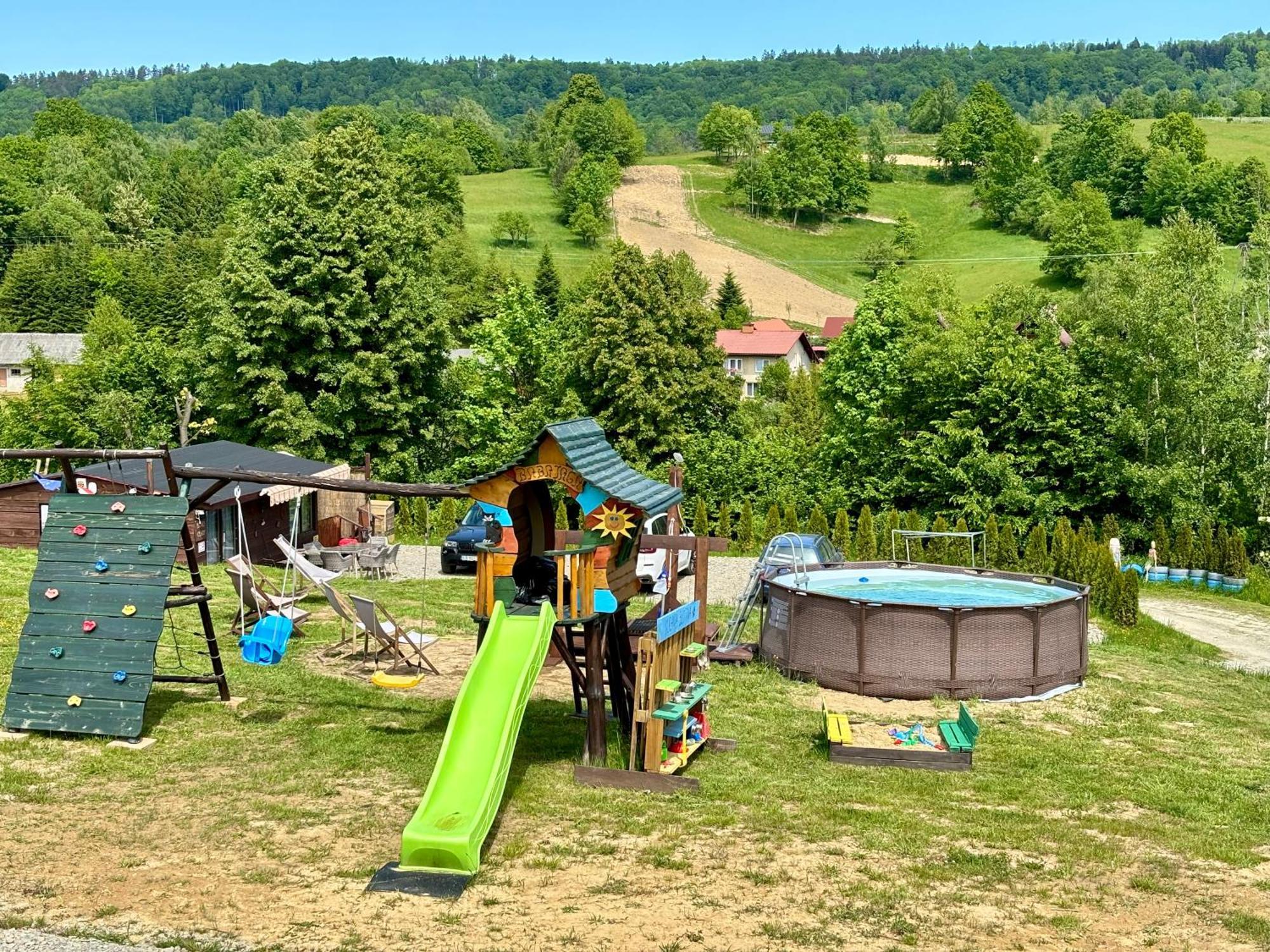 Glamping Bieszczady Z Jacuzzi I Basenem Hotel Solina  Bagian luar foto