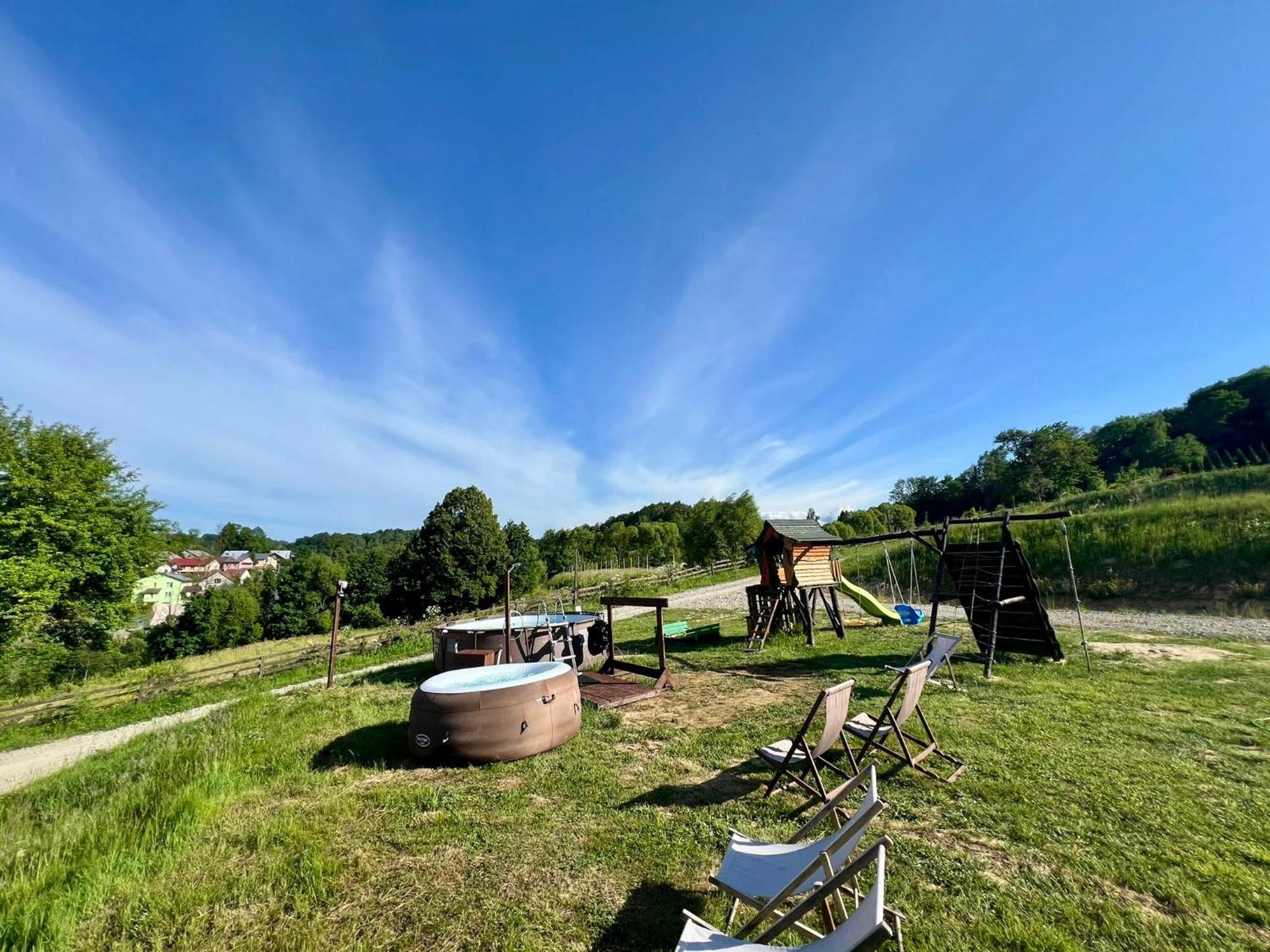 Glamping Bieszczady Z Jacuzzi I Basenem Hotel Solina  Bagian luar foto